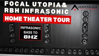 Home Theater Tour 934 Focal Utopia amp 21quot RBH Sub Dolby Atmos DTSX [upl. by Lachman]