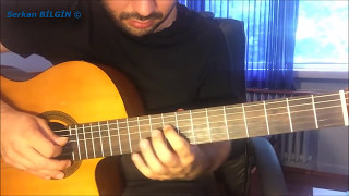 GÃ¶khan KÄ±rdar  Yerine Sevemem Cover  Akor ve Solo [upl. by Mayeda50]