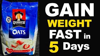 How to Gain Weight Fast in 7 Days💪Healthy Breakfast Recipe🥣How to Eat Oats LoveCooking29 [upl. by Ochs]