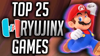 Top 25 Games on RYUJINX Switch Emulator 2024 [upl. by Romalda]