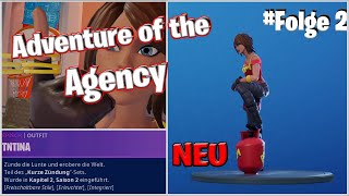 NEU Fortnite  Adventure of the Agency  Folge2  Agentin Tntina CCHutnerTagOG Road to 2k subs [upl. by Randall]