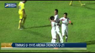 Timnas U19 Tundukkan Arema Cronous U21 [upl. by Seve255]