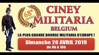 CINEY MILITARIA 280419 part 2 [upl. by Llevad462]