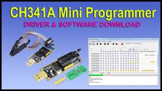 CH341A Mini Programmer Software Collection 2021USB Programmer CH341A Series Burner Software 2021 [upl. by Orapma]