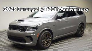 Walkaround 2025 Destroyer Gray Dodge Durango RT 20th Anniversary Premium AWD [upl. by Roland]