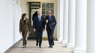 Joe Biden to step down so Kamala Harris can become the first female US President Obama Parallel [upl. by Ardnalac]