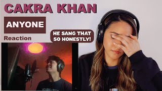 Cakra Khan  Anyone Demi Lovato Cover  REACTION [upl. by Hterag136]