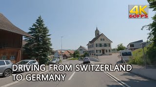 Driving from Switzerland to Germany Relax Sound ASMR [upl. by Ydorb]