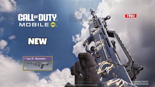 NEW FREE Type 25  Illumination Gameplay on COD Mobile  Challenge HQ Store  Milton37LiveCODM [upl. by Eemla515]