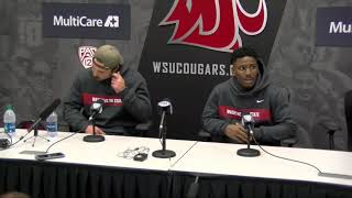 Gardner Minshew IIJames Williams UW Postgame Nov 23 [upl. by Nahama]