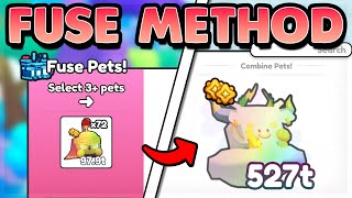 The BEST OLYMPUS FUSE METHOD Is OVERPOWERED In PET SIMULATOR 99 [upl. by Theola425]