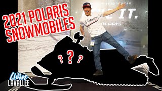 2021 POLARIS SNOWMOBILE FIRST LOOK [upl. by Idnek]