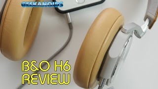 BampO Beoplay H6 Headphones Review bangolufsen [upl. by Hirz611]