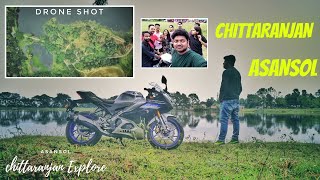 Chittaranjan Explore During Durgapuja 2021  Drone Shot Chittaranjan From Asansol motovlogger [upl. by Bronwen]