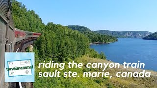 Agawa Canyon Tour Train  Sault Ste Marie Ontario Canada [upl. by Yrtneg929]