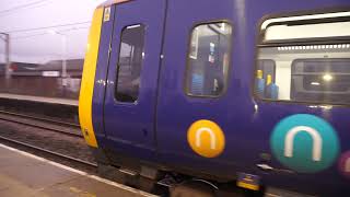 Class 323 departs Congleton BRILLIANT DRIVERSOUNDS [upl. by Allicerp]