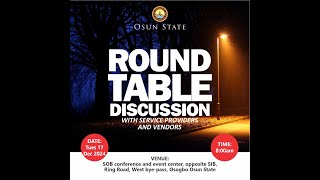 OSUN STATE TOURISM BOARD Live Stream [upl. by Crandell804]