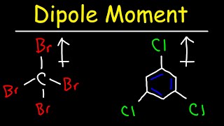 Dipole Moment Vectors amp Electronegativity  Organic Chemistry [upl. by Madison]