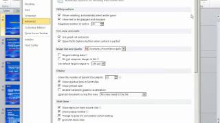 How to Use PowerPoint 2010  Part 4  Options [upl. by Pena]