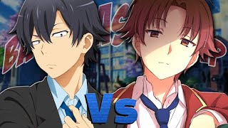 Ayanokoji Kiyotaka vs Hikigaya Hachiman  Batallas de Rap  Lynnad prod DOMBOI [upl. by Wanfried959]