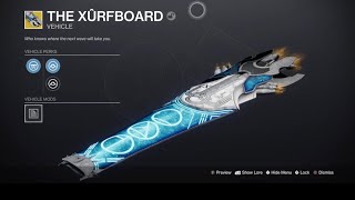 XURFBOARD DESTINY 2 [upl. by Barri]