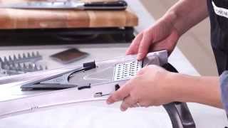 The de Buyer Vantage Mandoline amp Grater  WilliamsSonoma [upl. by Eidde]