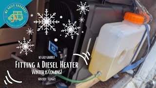 Fitting my Van with a Diesel Heater Winter is Coming [upl. by Lecram871]