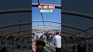 Pit Lane Walk F1 México GP🇲🇽🏎 formula1 f1 checoperez charlesleclerc [upl. by Yrrab997]