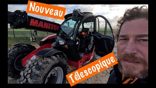 Nouveau télescopique  un manitou MLT 741140 V [upl. by Leitao]