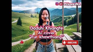 Daduhi Khiangte  Fur Khawthiang Ai cover [upl. by Ienttirb]