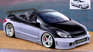 peugeot 307 cc tuning cars [upl. by Dnalon40]