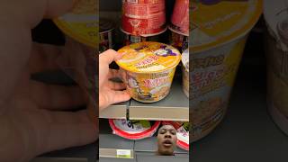 Buldak ramen samyang kuning big sosis food conveniencestore foodie conveniencefood ramen food [upl. by Akim35]