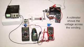 Motor Generator Experiment 2 eng [upl. by Wettam]