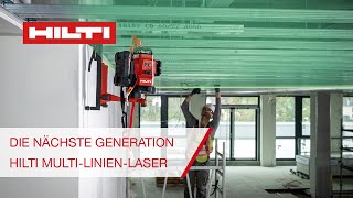 Hilti MultilinienLaser PM 50MG22 Schärfer Smarter Stärker [upl. by Lesab]