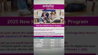 🔥 ACA Ambetter 2025 Bonus Alert 💰  Maximize Your Earnings 🚀 [upl. by Annekahs541]