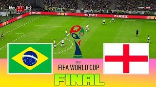 BRAZIL vs ENGLAND  Final FIFA World Cup 2026  Full Match All Goals  Football Match [upl. by Botti]