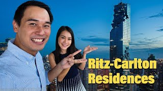 ICONIC CONDO TOUR in The MahaNakhon  RitzCarlton Residences Bangkok [upl. by Attenyl]