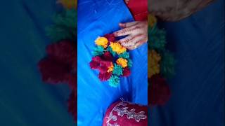 Diwali decor toran ytshortsindia craft homedecor [upl. by Hennebery]