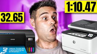 I Tested The Most Popular Home Printers On Print Speed [upl. by Windzer801]