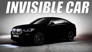 BMW Introduces The First Invisible Car BMW Vantablack [upl. by Nahpets]