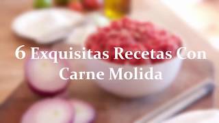 9 Exquisitas Recetas Con Carne Molida de Facil Preparacion [upl. by Statis]