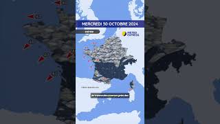 Météo du Mercredi 30 Octobre au Vendredi 1er Novembre 2024 [upl. by Leid]