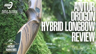 Antur Archery Drogon 58quot hybrid longbow review [upl. by Aba]