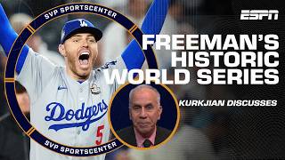 Freddie Freeman had one of the best World Series performances EVER – Tim Kurkjian  SC with SVP [upl. by Htiduy424]