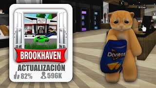 LA MAYOR ACTUALIZACIÓN DE BROOKHAVEN🏡RP [upl. by Tdnerb687]