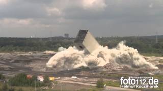 Turmsprengung 2014 auf der Kokerei Kaiserstuhl in Dortmund [upl. by Claribel]