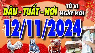 Tử vi tuổi DẬU  TUẤT  HỢI ngày 12112024 Gặp Được Quý Nhân  Tử Vi Việt TV [upl. by Arno420]