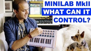 Arturia Minilab MkII  Control Virtual Instruments And Analog Lab [upl. by Baldwin137]