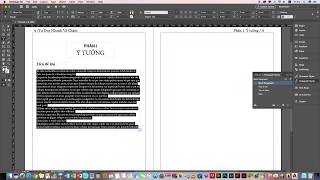 Hướng dẫn InDesign  2325 Thiết kế dàn trang quyển sách Design Book [upl. by Pembroke]