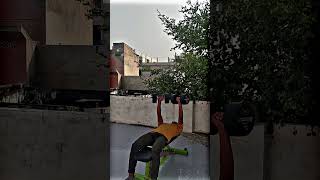 First time try 20kg chest dumbbell press 🦍🦍 piyushswami695 explorepage trendingshorts motivation [upl. by Venable]